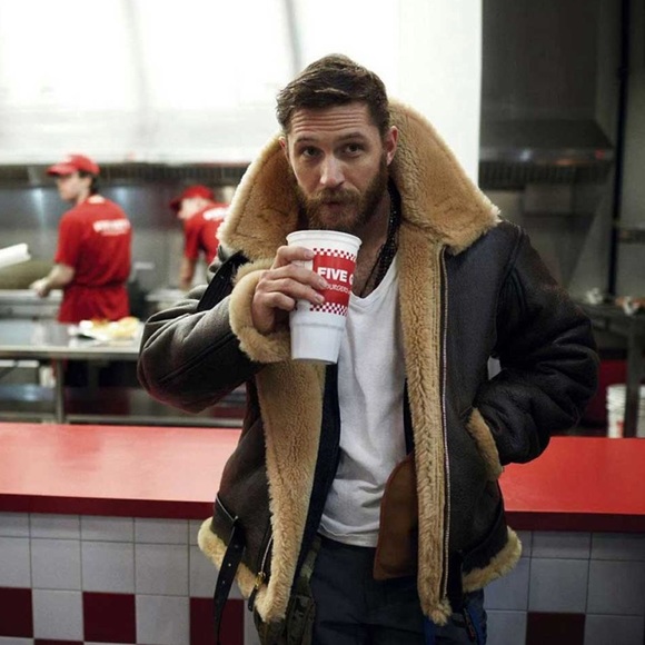 Cockpit USA Mens British R.A.F. Sheepskin Bomber Jacket - Picture 2 of 9